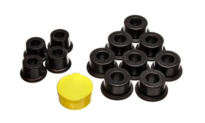Energy Suspension 6/74-80 MG MGB Black Front Control Arm Bushing Set - Bull Strap