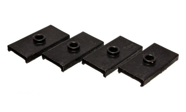 Energy Suspension 62-80 MG MGB Black Rear Leaf Spring Pad Set - Bull Strap