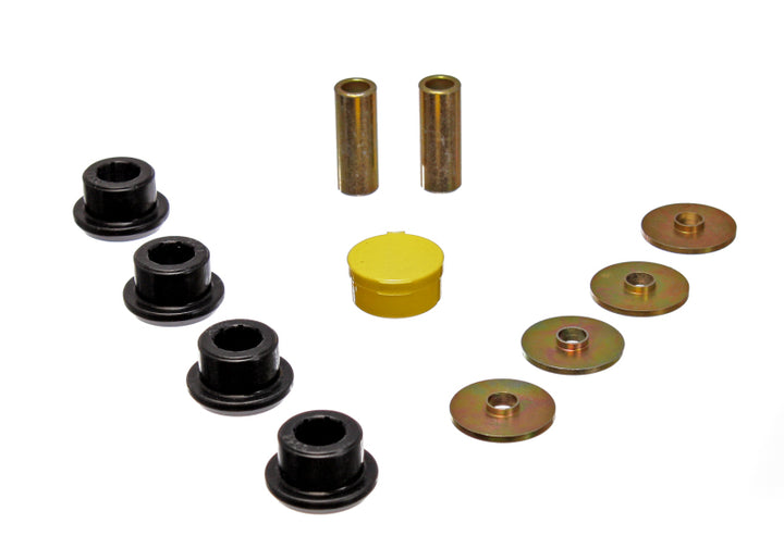 Energy Suspension 63-82 Chevrolet Corvette Black Rear Trailing Arm Bushing Set - Bull Strap