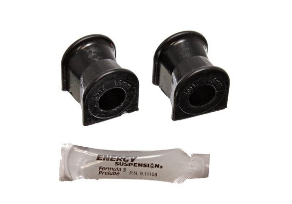 Energy Suspension 70-78 Nissan 240Z/260Z/280Z Black 18mm Front Sway Bar Frame Bushings - Bull Strap