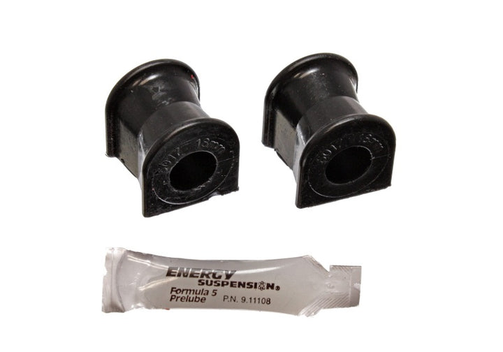 Energy Suspension 70-78 Nissan 240Z/260Z/280Z Black 18mm Front Sway Bar Frame Bushings - Bull Strap