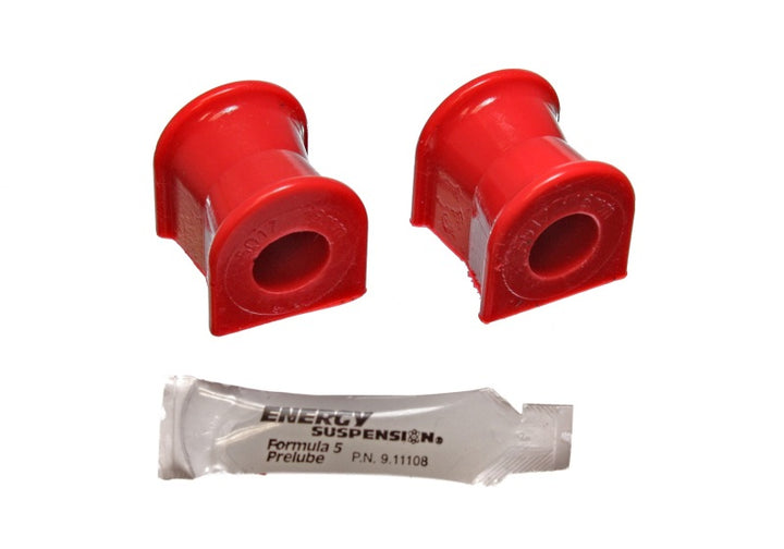 Energy Suspension 70-78 Nissan 240Z/260Z/280Z Red 18mm Front Sway Bar Frame Bushings - Bull Strap