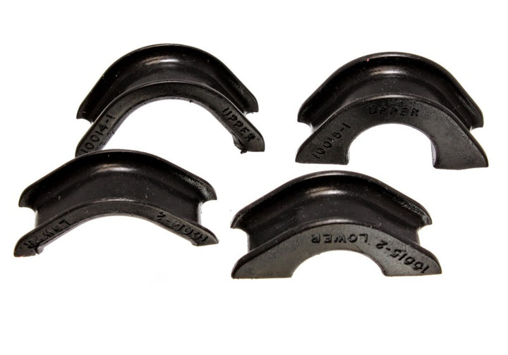 Energy Suspension 70-78 Nissan 240Z Black Rack and Pinion Bushing Set - Bull Strap