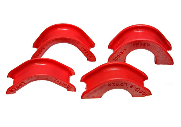 Energy Suspension 70-78 Nissan 240Z Red Rack and Pinion Bushing Set - Bull Strap