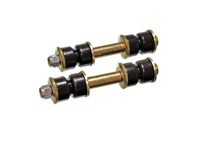 Energy Suspension 79-83 Nissan 280ZX Black Front or Rear End Link Bushing Set / 78-85 Toyota Celica - Bull Strap