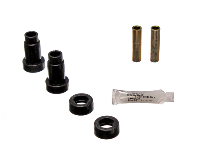 Energy Suspension 79-85 Mazda RX7 / 79-82 626/MX6 Black Front Control Arm Bushing Set (Must reuse ex - Bull Strap