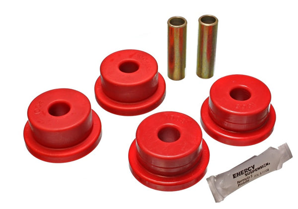 Energy Suspension 80-82 Chevy Corvette Red Differential Carrier Bushing Set - Bull Strap