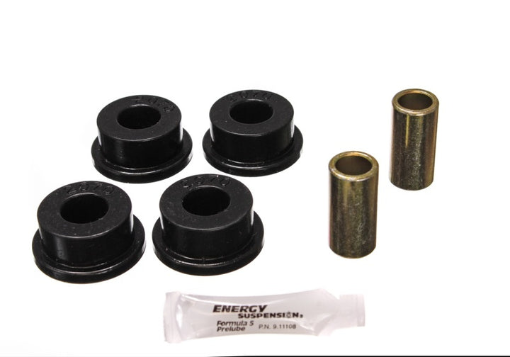 Energy Suspension 80-98 Ford F-250 4WD/F350 4WD Black Front Frame Shackle Bushing Set - Bull Strap