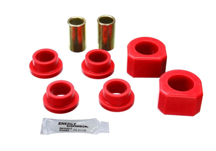 Energy Suspension 81-91 Denali XL/Suburban 4WD Red 1-1/4in OD Front Sway Bar Bushing Set - Bull Strap