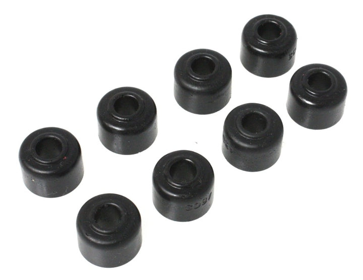 Energy Suspension 88-92 Mazda 626/MX6 Black Front End Links - Bull Strap