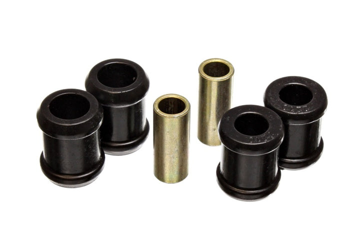 Energy Suspension 88-98 GM Silverado 1/2 Ton C-10/C1500 P/U 2WD Black Rear Shock Bushing Set - Bull Strap
