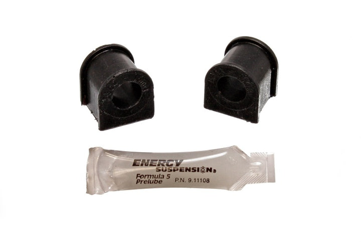 Energy Suspension 90-93 Acura Integra  / 88-91 Honda Civic/CRX Black 15mm Rear Sway Bar Bushings - Bull Strap