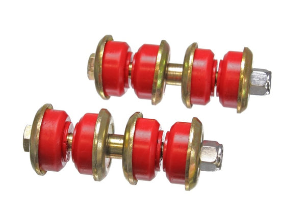 Energy Suspension 90-97 Honda Accord/Odyssey Red Front End Links - Bull Strap