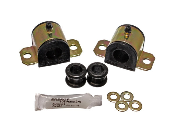 Energy Suspension 92-01 Honda Prelude Black 23mm Front Sway Bar Bushings (Sway Bar end link bushings - Bull Strap
