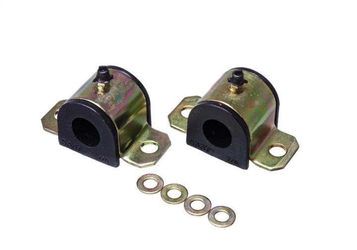 Energy Suspension 93-98 Toyota Supra Black 22mm Rear Sway Bar Frame Bushings - Bull Strap