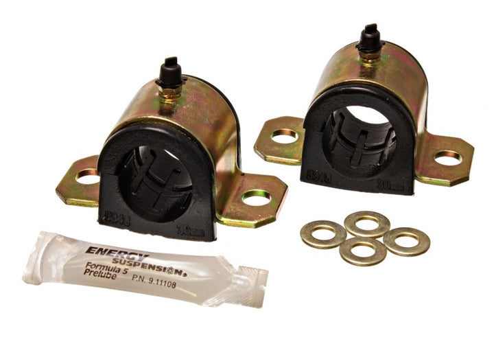 Energy Suspension 93-98 Toyota Supra Black 30mm Front Sway Bar Frame Bushings - Bull Strap