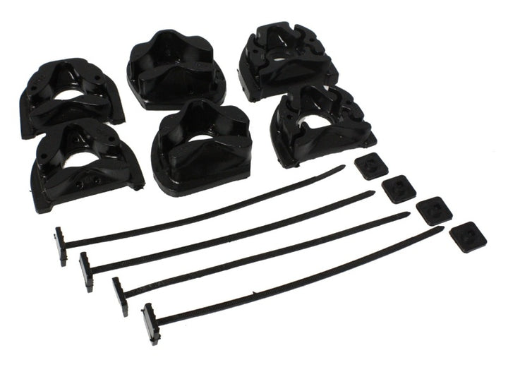 Energy Suspension 94-01 Acura Integra / 99-00 Honda Civic Si (Manual Transmission) Black Motor Mount - Bull Strap
