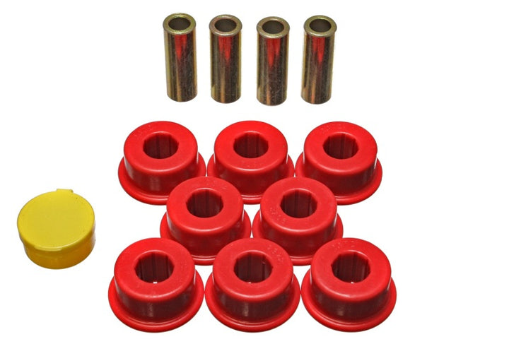 Energy Suspension 95-03 Toyota Avalon / 97-01 Camry / 99-03 Solara Red Rear Control Arm Bushing Set - Bull Strap