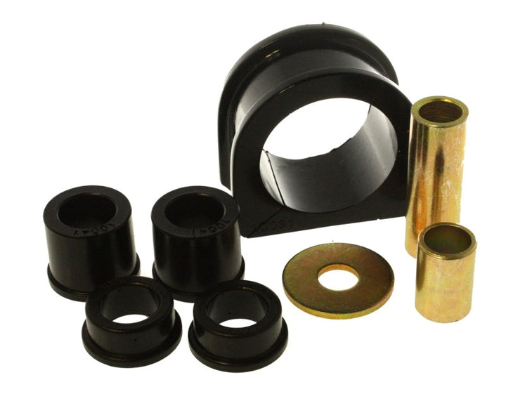 Energy Suspension 95-04 Toyota Pickup 4WD / 96-02 4Runner Front Rack and Pinion Bushing Set - Black - Bull Strap