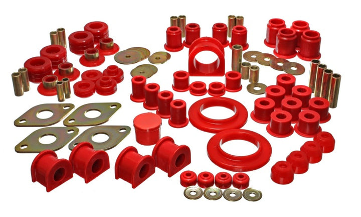 Energy Suspension 95-6/00 Toyota 4WD Pickup (Except T-100 & Tundra)  Red Hyper-Flex Master Bushing S - Bull Strap