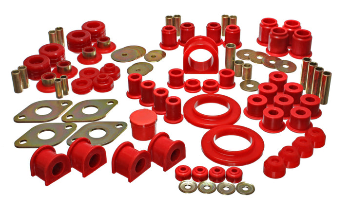 Energy Suspension 95-6/00 Toyota 4WD Pickup (Except T-100 & Tundra)  Red Hyper-Flex Master Bushing S - Bull Strap