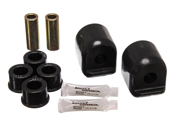 Energy Suspension 95-99 Nissan Sentra/200SX / 91-94 Sentra/NX1600/2000 Black Front Control Arm Bushi - Bull Strap