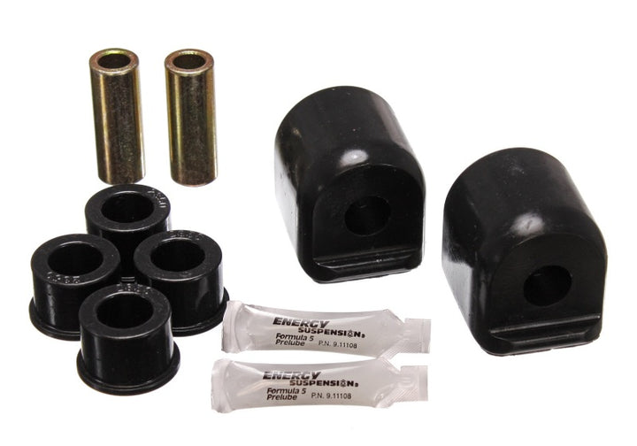 Energy Suspension 95-99 Nissan Sentra/200SX / 91-94 Sentra/NX1600/2000 Black Front Control Arm Bushi - Bull Strap