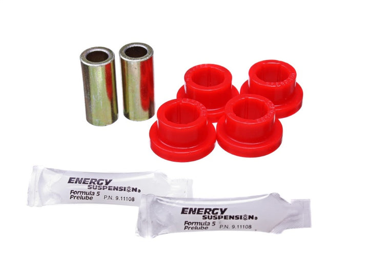 Energy Suspension 96-02 Toyota 4-Runner 2WD/4WD Red Rear Track Arm Bushing Set - Bull Strap