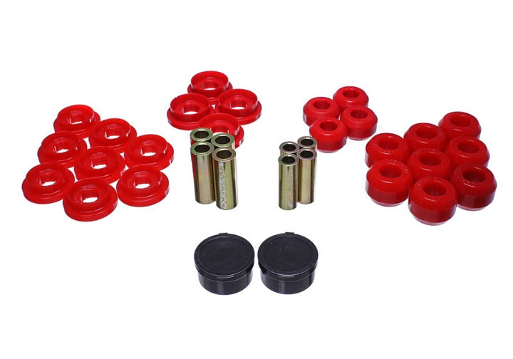Energy Suspension 98-02 Toyota 4Runner Rear Red Control Arm Bushing - Bull Strap