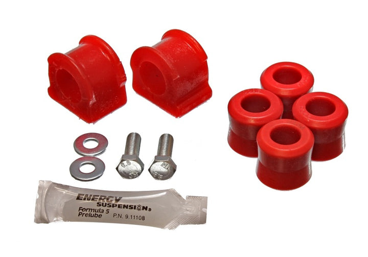 Energy Suspension 98-06 VW Beetle (New Version) Red 21mm Front Sway Bar Bushings - Bull Strap