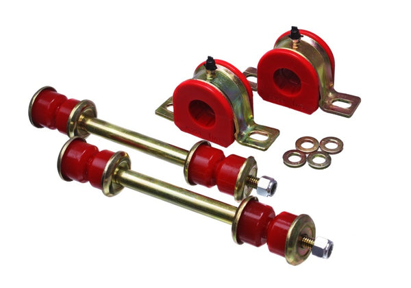 Energy Suspension 99-06 Chevrolet Silverado Red 28mm Front Sway Bar Bushings - Bull Strap