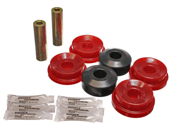 Energy Suspension 99-06 VW Golf IV/GTI/JettaIV / 98-06 Beetle Red Hyper-Flex Master Bushing Set - Bull Strap