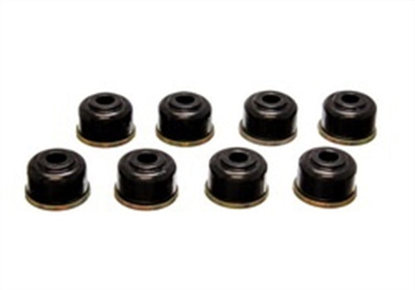 Energy Suspension Black Heavy Duty End Link Set 3/8 inch I.D. / 11/16 inch Nipple O.D. / 1 1/8 O.D. - Bull Strap