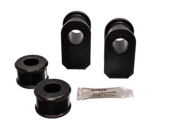 Energy Suspension Ford/Mercury/Lincoln E250/E350 Van 2WD Black Front Sway Bar Bushing Set - Bull Strap