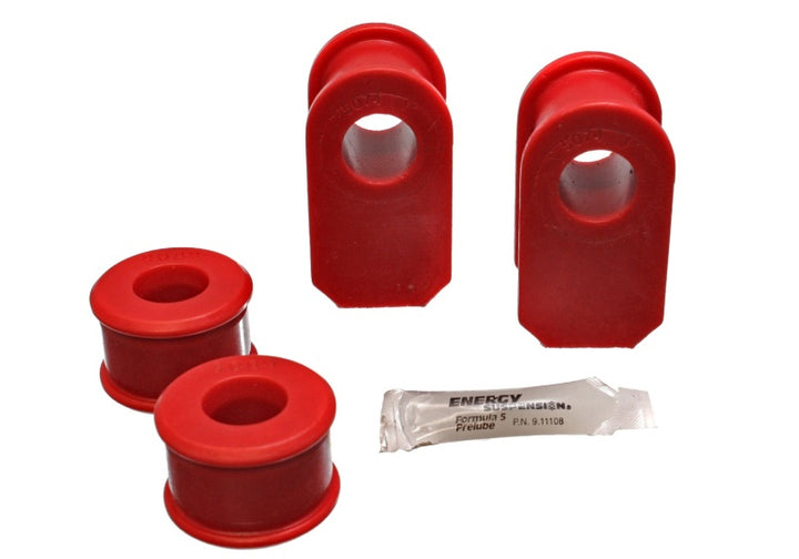 Energy Suspension Ford/Mercury/Lincoln E250/E350 Van 2WD Red Front Sway Bar Bushing Set - Bull Strap