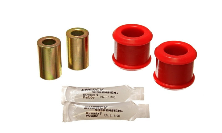 Energy Suspension Ft Track Rod Bushing Set - Red - Bull Strap