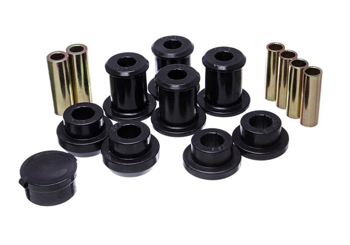 Energy Suspension Rear Knuckle Bushing Set - Black - Bull Strap