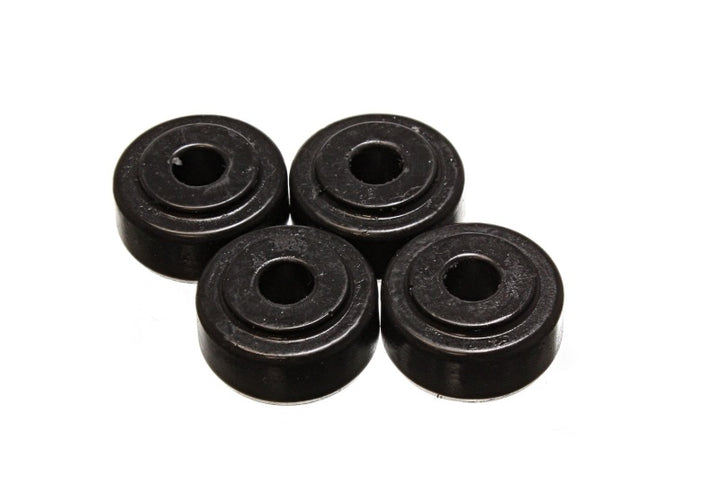 Energy Suspension Shock Bushing Set - Black - Bull Strap