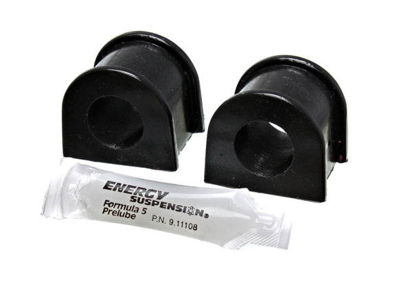 Energy Suspension Subaru Forester/Legacy/Outback/WRX Black 21mm Front Sway Bar Bushing Set - Bull Strap