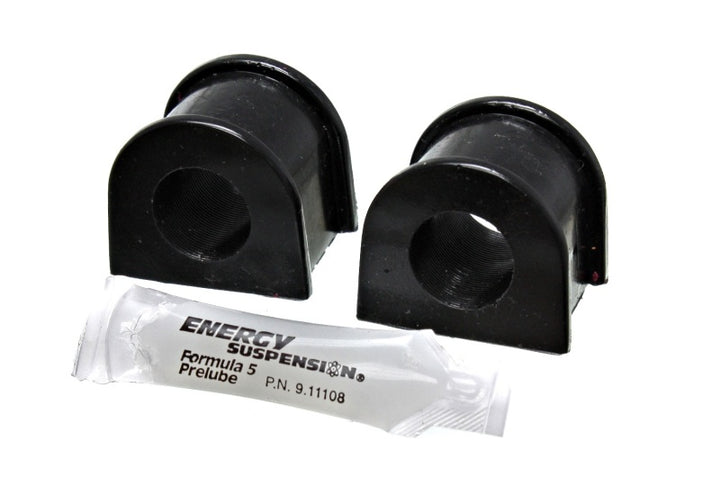Energy Suspension Subaru Forester/Legacy/Outback/WRX Black 21mm Front Sway Bar Bushing Set - Bull Strap