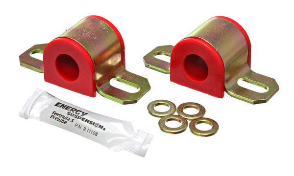 Energy Suspension Universal 20mm Red Non-Greasable Sway Bar Bushings - Bull Strap