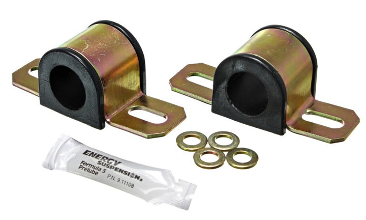 Energy Suspension Universal Black 24mm Non-Greaseable Sway Bar Bushings - Bull Strap