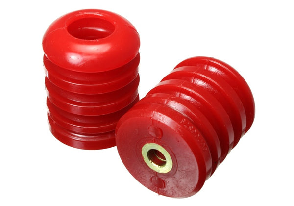 Energy Suspension Universal Red Bump Stop - Progressive Rate Design - Bull Strap