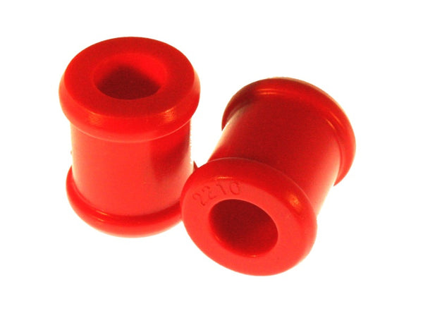 Energy Suspension Universal Red Shock Bushing Set - Fits Std Staight Eyes 3/4in ID x 1-1/16in OD - Bull Strap