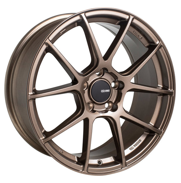 Enkei TS-V 18x8.5 5x114.3 38mm Offset 72.6mm Bore Bronze Wheel - Bull Strap