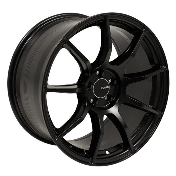 Enkei TS9 18x8.5 5x114.3 35mm Offset 72.6mm Bore Black - Bull Strap