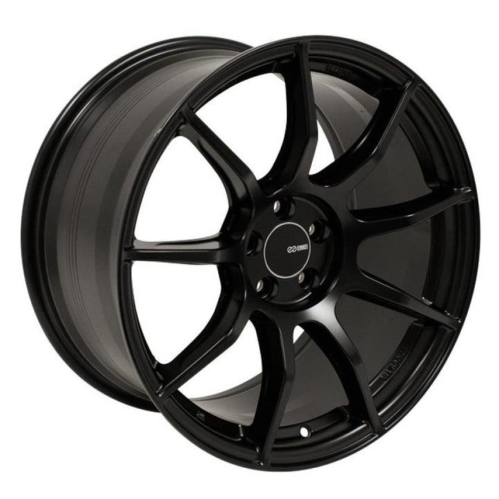 Enkei TS9 18x8.5 5x114.3 35mm Offset 72.6mm Bore Black - Bull Strap