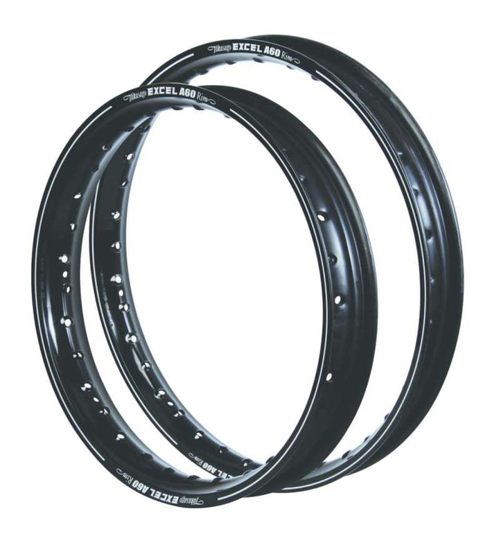 Excel A60 Rims 18x2.15 36H - Black - Bull Strap