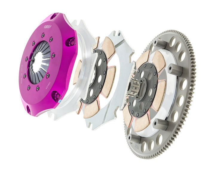 Exedy 2002-2006 Acura RSX L4 Hyper Compe-R Twin Cerametallic Clutch Rigid Disc - Bull Strap