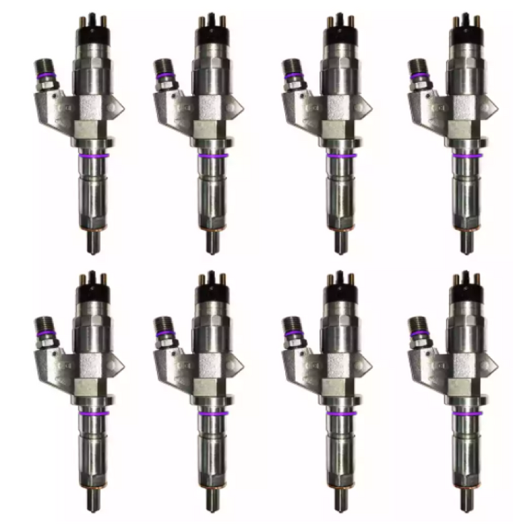 Exergy 01-04 Chevrolet Duramax 6.6L LB7 Reman Sportsman Injector - Set of 8 - Bull Strap